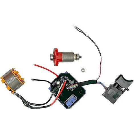 Ensemble moteur sans balais pour perceuse électrique au lithium 21 V 12 dentscarte de contrôleperceuse sans balais au lithium (1/5)