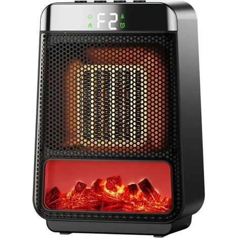 Chauffage à flamme dynamique 3D au charbon de bois, chauffage supraconducteur pour bureau à domicile