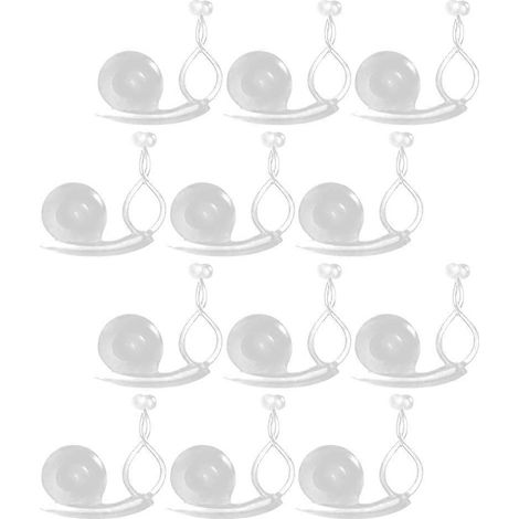 Crochets de fixation pour plantes grimpantes en forme d'escargot, support mural pour plantes grimpantes, 3,6 x 3,6 cm, lot de 20 (1/5)