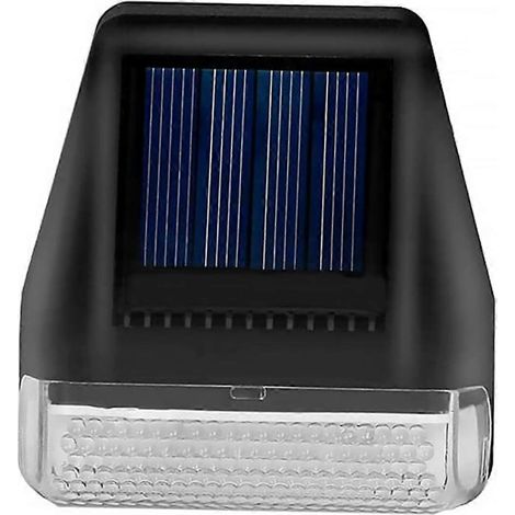 Applique murale solaire extérieure étanche avec capteur de luminosité intelligent pour jardin, terrasse et patio, économie d'énergie (1/5)
