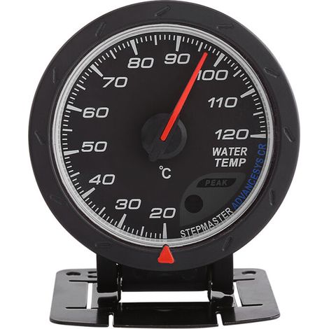 Digital Car Water Temperature Gauge, Coolant Temperature Sensor with Blue LED Display for 12V Racing Vehicles (1/5)