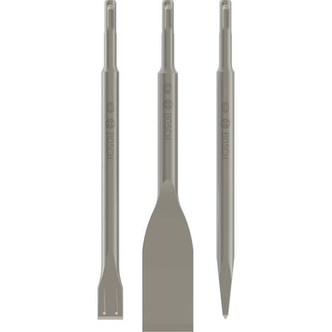 3x Coffret de burins PRO SDS plus-5C, 3 pièces (1/5)