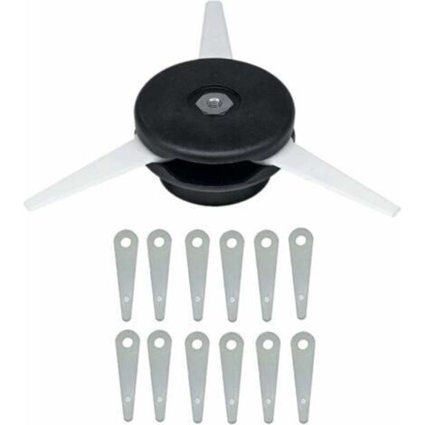 Tête de débroussailleuse compatible STIHL POLYCUT 6-3 – 1 tête de coupe et 12 lames en nylon – Coupe efficace pour grandes surfaces (1/5)