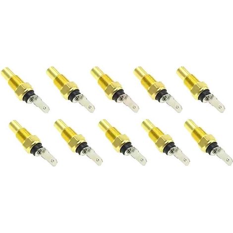 10 capteurs de température d'eau de refroidissement MD091056 8342016020 pour Isuzu, Mitsubishi, Suzuki, Toyota, Mazda, Hyundai et Daihatsu (1/5)