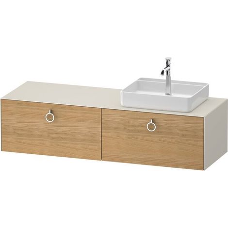 DURAVIT WT4890RH5390000 Console-WTU wh White Tulip 550x1600x