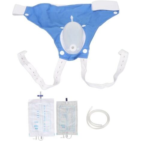 Collecteur d'Urine Réutilisable en Silicone pour Personnes Âgées, Anti-Fuites et Portable