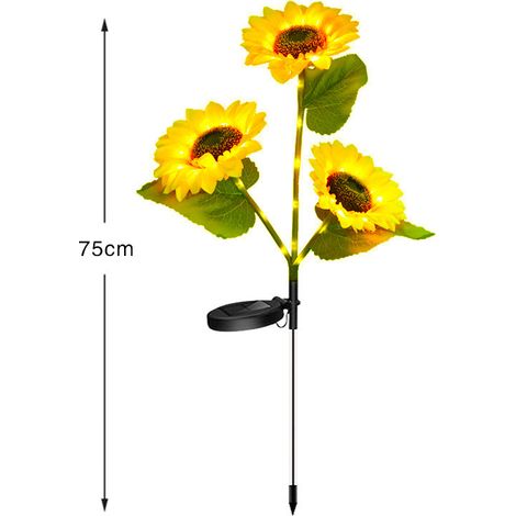 Ghirlanda luminosa a LED per esterni con bordo decorativo, ad energia solare, 8 m, 3 luci (1 pezzo) (1/5)