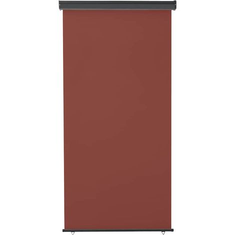Maison Exclusive - Tendalino Laterale per Balcone 125x250 cm Marrone (1/5)