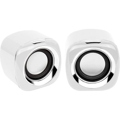 Haut-parleurs d'ordinateur, haut-parleurs USB 5 W alimentés par PC pour ordinateur de bureau/PC/ordinateur portable, haut-parleurs de jeu (1/5)