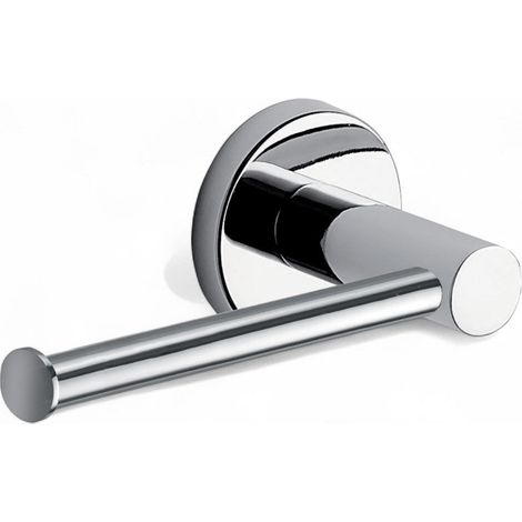 Portarotolo aperto ad angolo in acciaio inox cromato 15,5x7,8x5,6 cm (1/3)