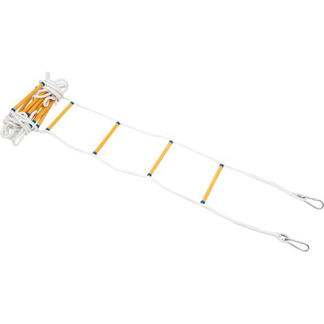 Échelle de corde d'évasion, usage d'urgence, construction robuste, 12M (1/5)