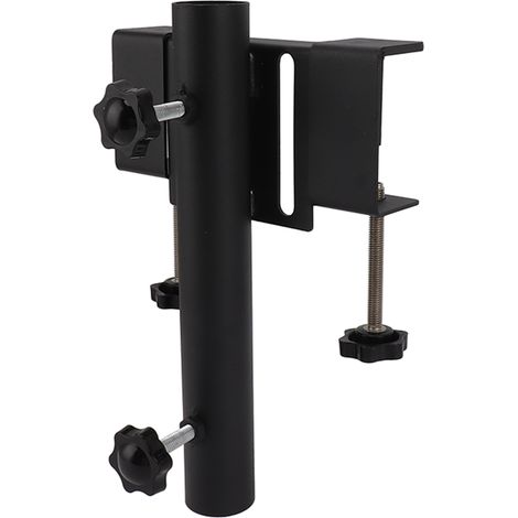 Égouttoir à vaisselle pliable double couche multifonctionnel avec plateau égouttoir pour plan de travail noir (1/5)