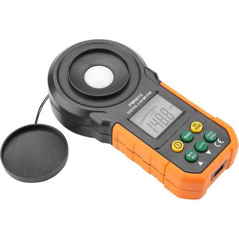 Luxmètre numérique haute précision PEAKMETER PM6612 200 000 lux, mesure d'éclairement professionnelle (1/5)