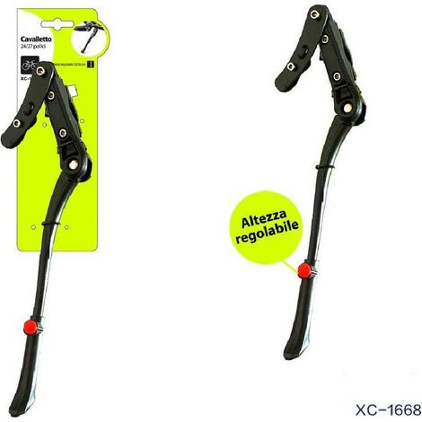 TRADE SHOP - Cavalletto 24/27 Pollici Altezza Regolabile Per Bici Supporto Bicicletta Xc-1668 -