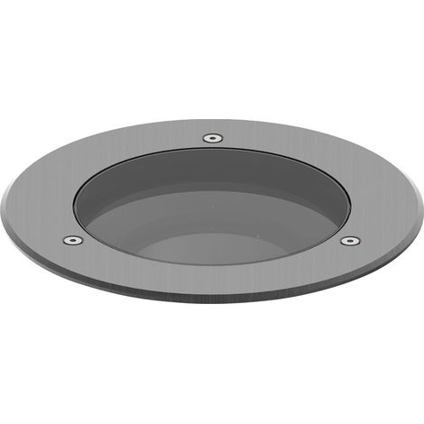 LUMISOL 175 Enc.Sol Ext. IP67 IK10 alu noir rond LED 9,6W 36° 3000K 1300lm ARIC 51908 (1/3)