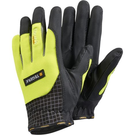 Guantes de trabajo Tegera 9123 pro cuero sintético táctil 6 pares (1/3)