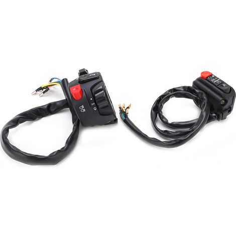 7/8 Zoll 12V Motorrad-Lenkerschalter Scheinwerfer Nebelscheinwerfer Ein/Aus Wasserdichtes Ersatzteil für Yamaha SR400 (1/5)