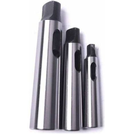 Cône Morse douille de perçage Réduction adaptateur pour tour de fraisage (MT1 à MT2, MT3 à MT2, MT3 à MT4,3pcs) (1/5)