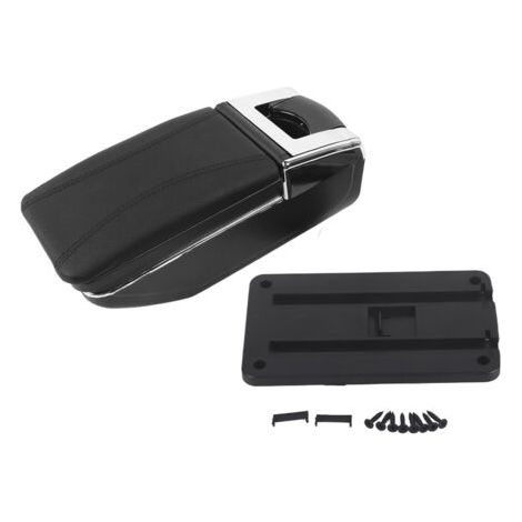 Qiilu Accessoire de Modification de Voiture de boîte de Rangement d'accoudoir de Console Centrale pour Jimny E7g453 (1/5)
