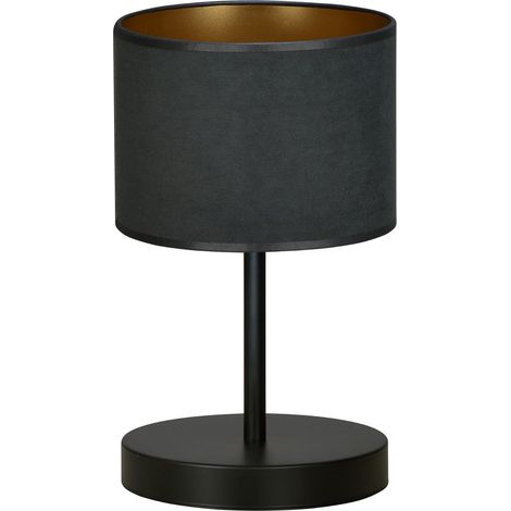 Lampada da tavolo Emibig Hilde nera E27 h34cm IP20 (1/5)