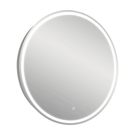 [NEUWERTIG] B-Ware Focco LED Spiegel Badspiegel Wandspiegel rund Badezimmer kaltweiß 80 cm (1/2)
