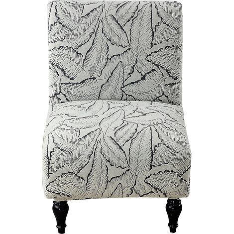 Housse de canapé sans accoudoir 1 place Housse de canapé épaisse Housse de fauteuil antidérapante Chambre à coucher Salon, Gris (1/5)