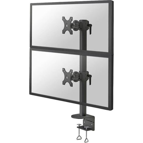 Neomounts Support de table pour écran FPMA-D960DVBLACKPLUS 2 Écran(s) 43,2 cm (17) - 124,5 cm (49) noir mobile, rotat (1/5)
