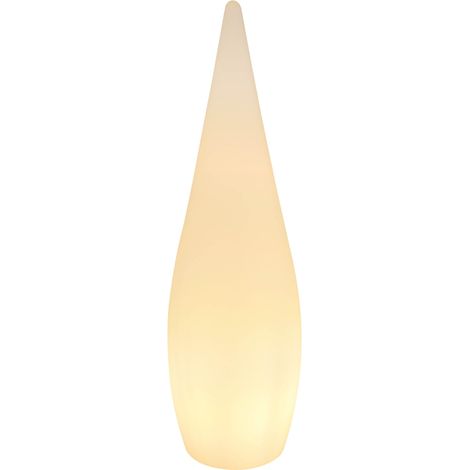 Globo - lámpara de pie - Gunther - blanco - plástico - Ø 36cm -