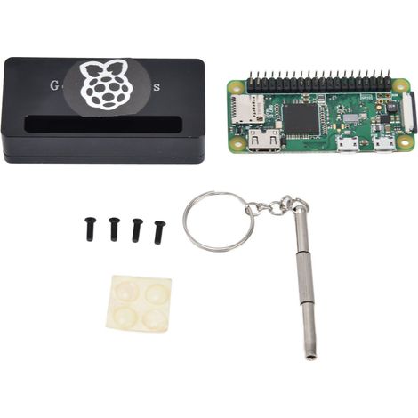 Carte mère WiFi 40PIN GPIO pré-soudé pour Raspberry Pi Zero WH, noir, développement IoT, connecteur en-tête, compatible breadboard, kit électronique DIY (1/5)