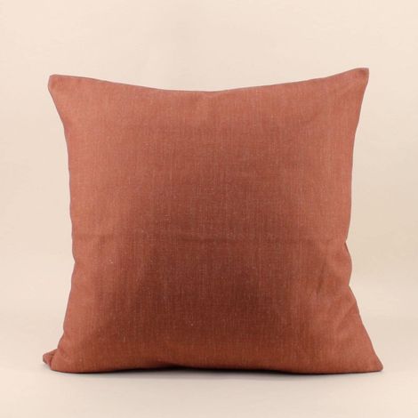 Coussin déperlant & anti uv marron 60x60cm (1/5)