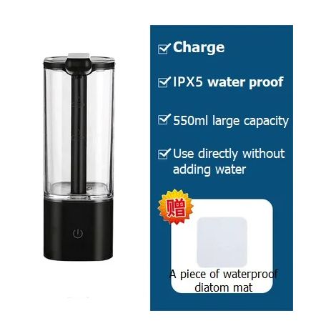 (Modèle rechargeable 1) Distributeur de savon automatique mains libres 500 ml, distributeur de gel hydroalcoolique sans contact, distributeur de savon liquide à capteur intelligent pour cuisine et sal (1/5)