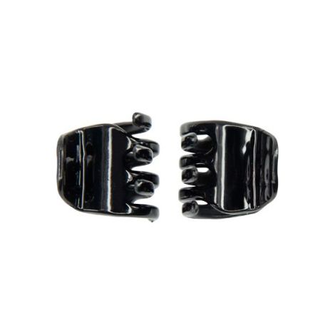 Pince à cheveux Donegal Mini noire (FA-5829) 1 paquet - 2 pièces