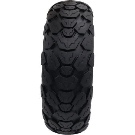 10-Zoll-All-Terrain-Vollgummireifen 10×2,75, rutschfest, pannensicher, luftlos, mit Wabenstruktur. (1/4)
