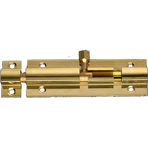 Lntyq Vintage-Türschieberiegel, 7,6 cm, Türriegel mit Schrauben für Badezimmer, Schlafzimmer, Schrank, Balkon und andere Orte (Gold) (1/5)