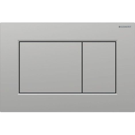 Geberit Sigma01 - Plaque de déclenchement, chrome mat 115.660.JQ.1 (1/3)