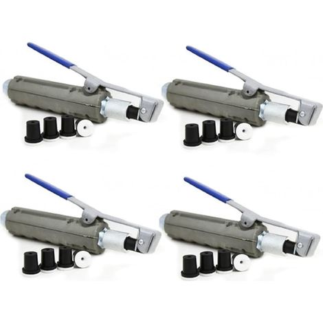 4X Petite Sableuse Accessoires de Sablage Machine de Sablage Mobile Sablage avec 4 Buses de Sablage (1/5)