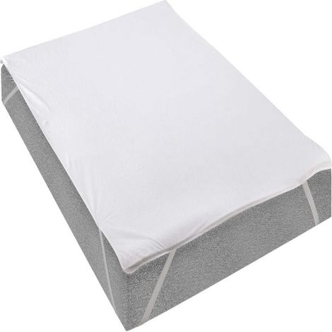 Protege-matelas Impermeable - 90 x 200 cm - Respirant Silencieux - Pour Lit 1 Place - 1 Piece (1/5)