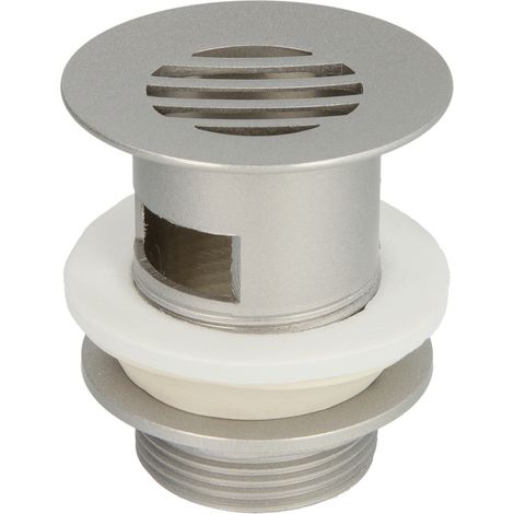 Bonde avec tamis, mat avec trop-plein, 1 1/4’’ x 60 mm