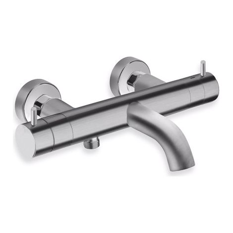 Bain douche thermostatique metal brosse - CRISTINA ONDYNA TV15777