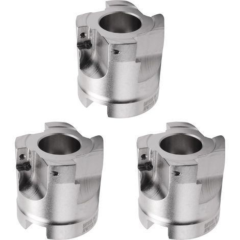 3X BAP300R 40-22-4T Fraise en Bout à Angle Droit en Acier à Coupe CNC Serrée Fraise à Surfacer de Précision (1/5)