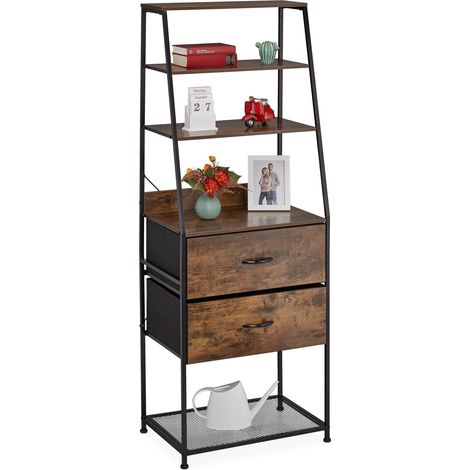 Mensola vintage dal design industriale