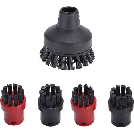 3 Brosse ronde, accessoire vapeur, grand et petit modèle, pour série SC (1/5)