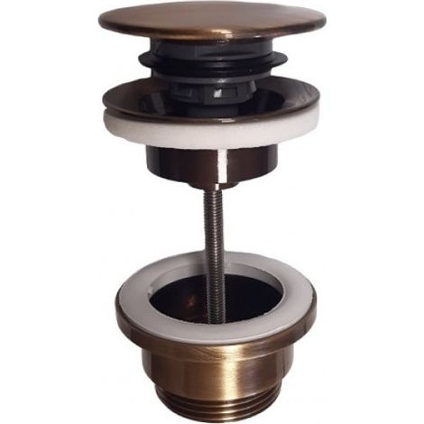 Cgs - Piletta Click-Clack Con Vite 1" 1/4 - Colore: Bronzo
