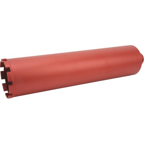 Diamantkernbohrer Ø 100 mm, Länge 450 mm, für Trocken- und Nassbohrungen, Betonkernbohrer, professionelles Bohrwerkzeug (1/5)
