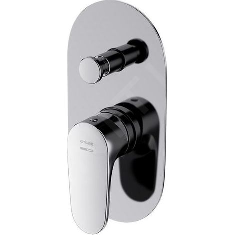 Cersanit Inverto - Mitigeur encastré avec 2 sorties et corps d’encastrement, chrome S951-313 (1/3)