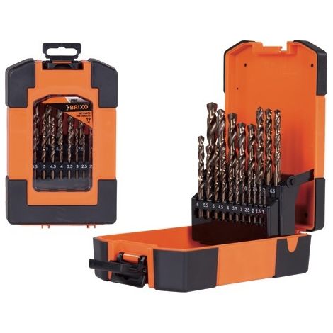 SET PUNTE BRIXO HSS COBALTO 19 PZ