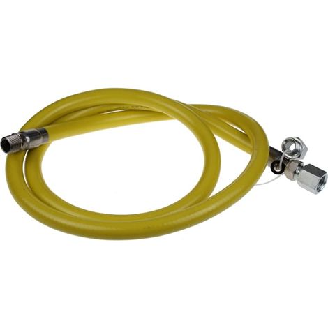 Universeel - inox ingas - exagas -2000mm 1/2" - jaune - -