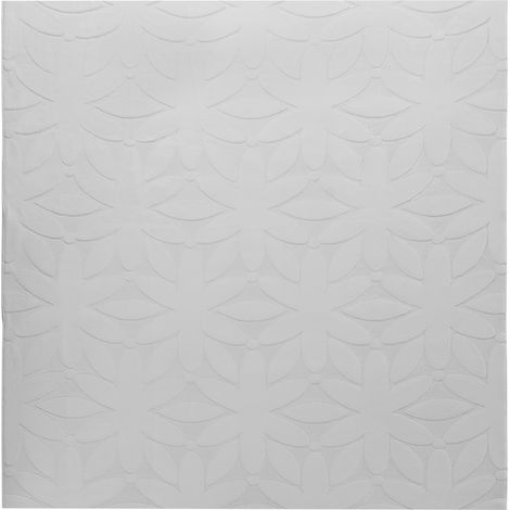 Alfombra cuadrada decorativa de jacquard 160 cm gris claro Hood