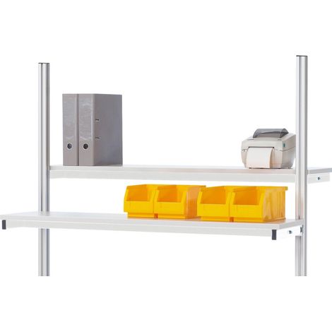 Rau Etagenbord E, B1800xT310xH75mm, RAL7035 (1/2)