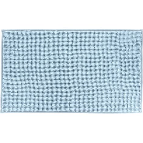 Tappetino da bagno con palline, 45x75 cm, blu (1/3)